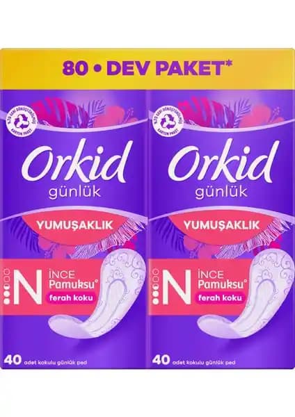 Orkid Yaprak Pamuksu Günlük Pedler: Konfor ve Güvenlik Sunan Hijyen Ürünü
