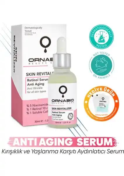 Ornabio Anti-Aging Bakım Serumu: Cilt Gençleştirme ve Canlılık Artırıcı Özellikler