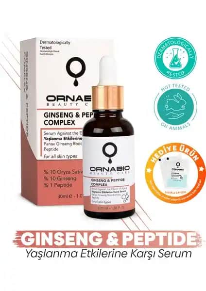 Ornabio Ginseng ve Peptit İçeren Serum ile Cilt Gençleştirme ve Yenilenme Rehberi