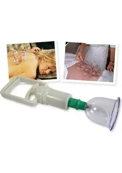 Ozcmax Vakumlu Kupa Çekme Seti: Güvenli ve Çok Amaçlı Doğal Masaj Çözümü