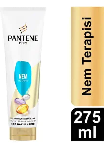 Pantene Nem Terapisi Saç Bakım Kremi: Kuru ve Yıpranmış Saçlar İçin Güçlendirici ve Nemlendirici Ürün