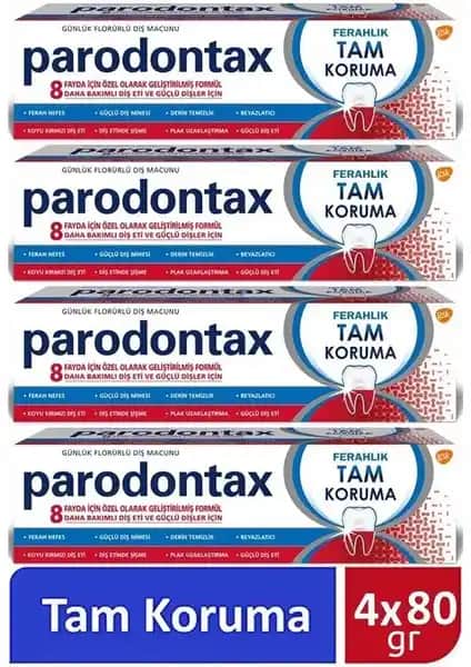 Parodontax Diş Macunu Ferahlık Tam Koruma: Günlük Ağız Bakımında Etkili Çözüm