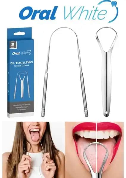 Paslanmaz Çelik Dil Temizleyici ve Sıyırıcı ile Ağız Hijyeninizi Artırın