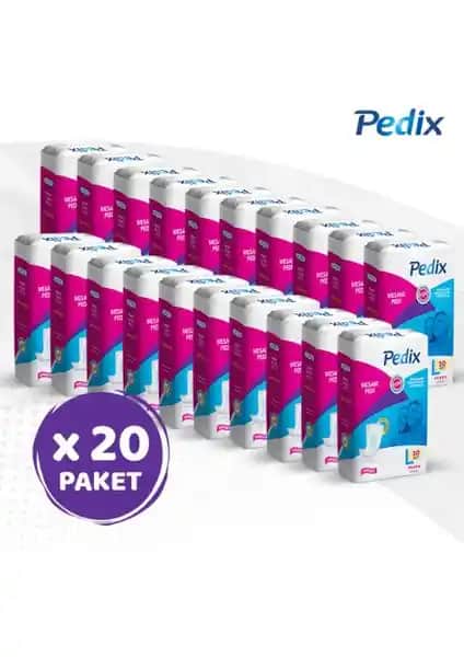 Pedix Mesane Pedi Large (L) 200 Adet Uzun Süreli Güvenli Koruma Sağlar