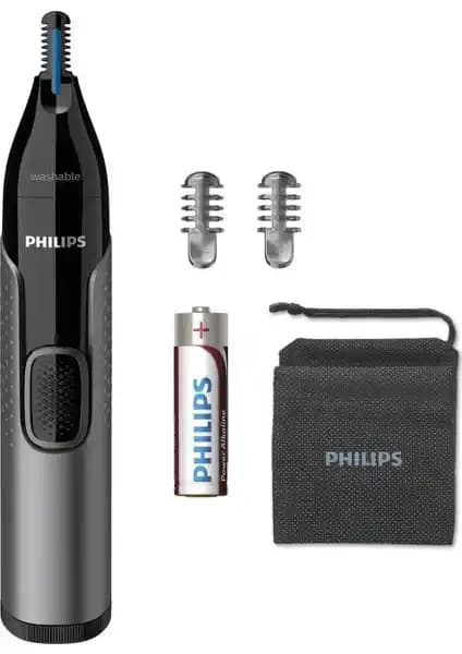 Philips 3000 Serisi Kaş, Burun ve Kulak NT3650/16: Çok Yönlü Güvenli ve Pratik Bakım Cihazı