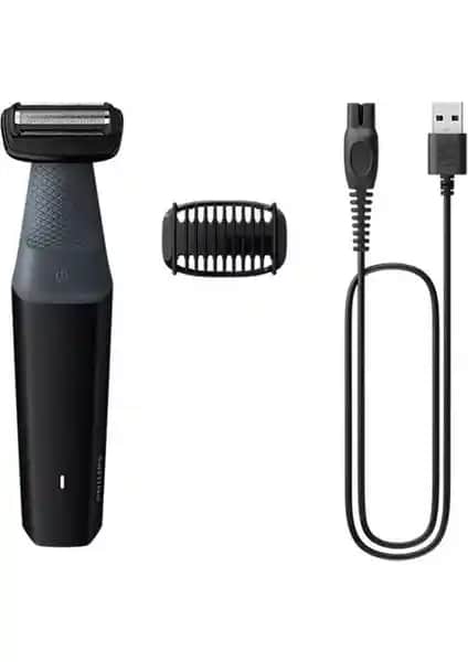 Philips Bg3017/01 Bodygroom Series 3000: Hassas Ciltler İçin Güvenli ve Konforlu Vücut Tıraş Makinesi