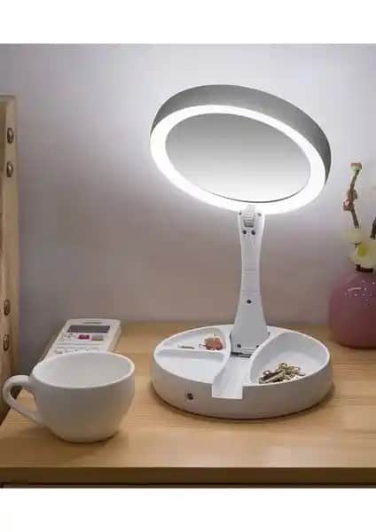 Plentiful 10X Büyütme Çift Taraflı Makyaj Aynası Yüksek Kalite ve Kullanışlı Tasarım