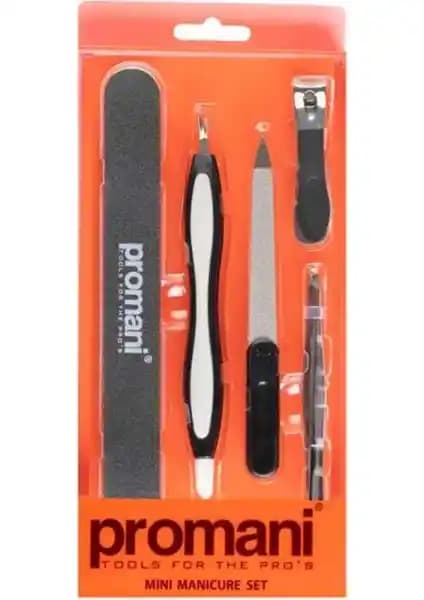 Promani Mini Manikür Seti: Taşınabilir ve Çok Fonksiyonlu Tırnak Bakım Çözümü