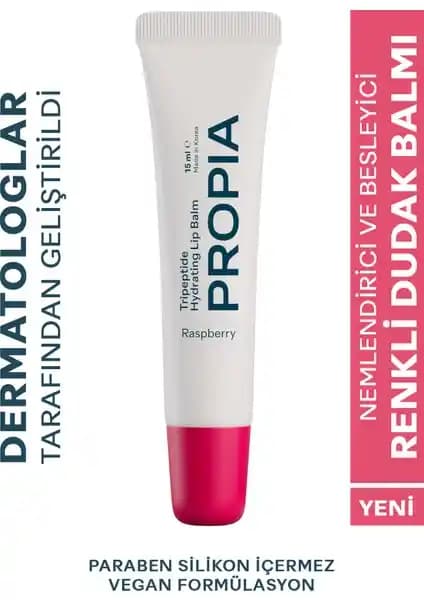 Propia Tripeptit İçeren Nemlendirici Dudak Balmı ile Sağlıklı ve Dolgun Dudaklar