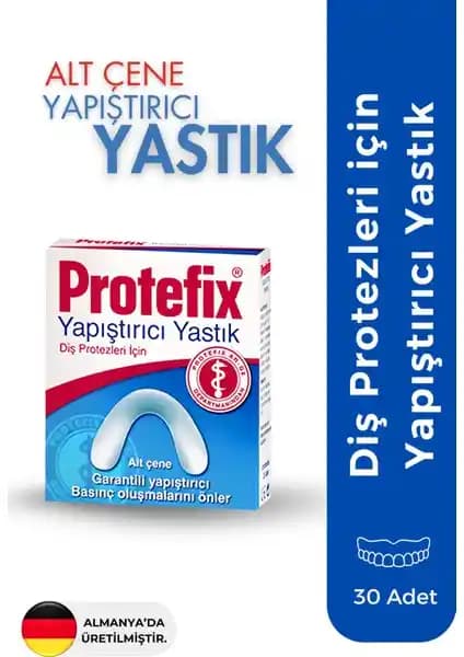Protefix Alt Çene Yapıştırıcı Yastık ile Protez Güvenliği ve Konforunu Artırın