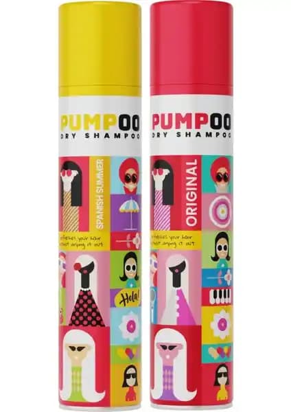 Pumpoo Kuru Şampuan Spanish Summer 200ml: Yaz ve Günlük Kullanım İçin Pratik Çözüm