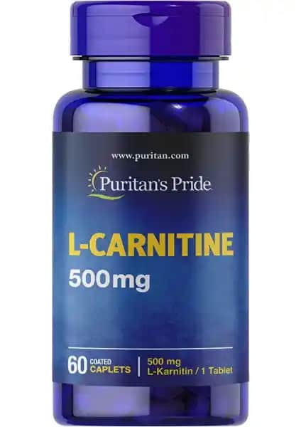 Puritan's Pride L-Carnitine 500 Mg Enerji ve Yağ Yakımını Destekleyen Takviye