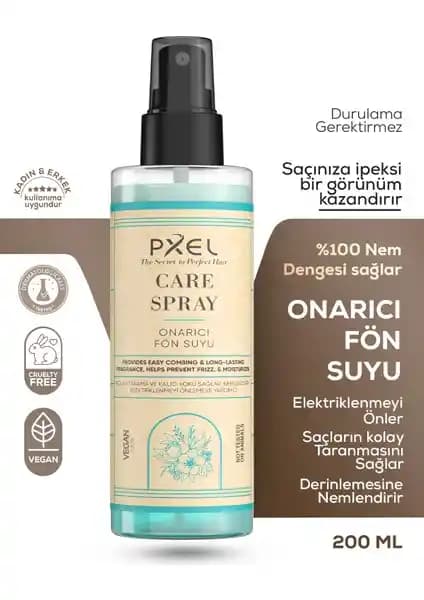 Pxel Durulanmayan Saç Bakım Spreyi: Sağlıklı, Parlak ve Elektriklenmeyen Saçlar İçin Yenilikçi Çözüm