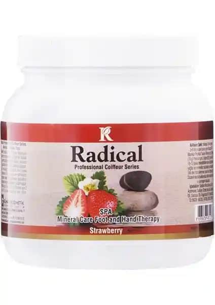 Radical Manikür Tozu 1000 gr Çilek Aromalı Profesyonel ve Ev Kullanımı İçin Uygun