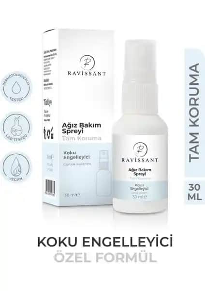 Ravissant Ağız Kokusu Giderici Sprey: Günlük Ferah Nefes ve Hijyen İçin Etkili Çözüm