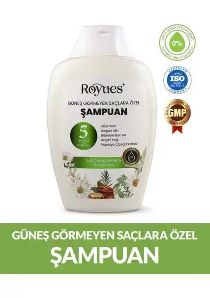 Royues Argan Yağlı Besleyici Şampuan: Doğal İçeriklerle Saçlarınızı Güçlendirin ve Parlaklık Kazanın