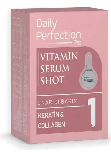 Saçların Güçlenmesi ve Parlaklığını Artıran Profesyonel Serum Serisi