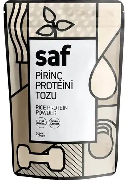 Saf Nutrition Pirinç Proteini Tozu: Doğal ve Bitki Temelli Sağlıklı Protein Kaynağı