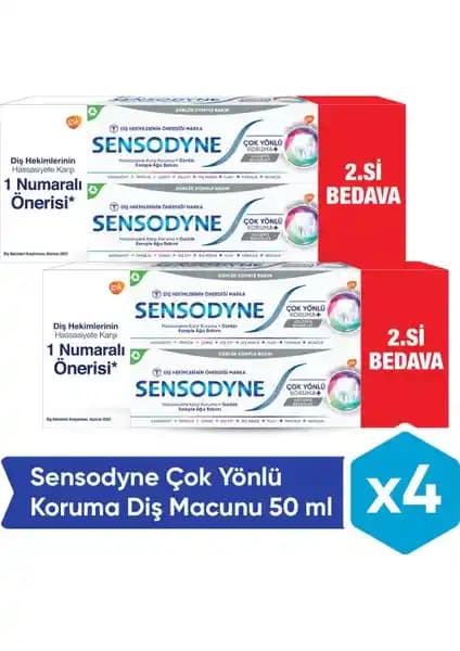 Sensodyne Çok Yönlü Koruma Diş Macunu: Hassasiyet ve Ağız Sağlığını Destekleyen Ürün