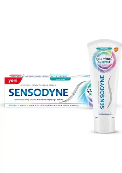 Sensodyne Çok Yönlü Koruma Ferah Nefes Diş Macunu: Hassas Dişler İçin Güvenilir Ağız Bakımı Ürünü
