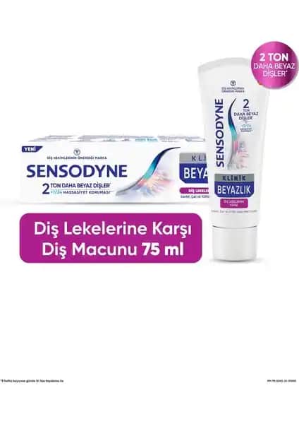 Sensodyne Klinik Beyazlık Çay Kahve Tütün Lekelerine Karşı Diş Macunu İncelemesi