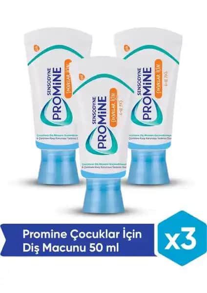 Sensodyne Promine Çocuk Diş Macunu Güçlendirme ve Koruma Özellikleri
