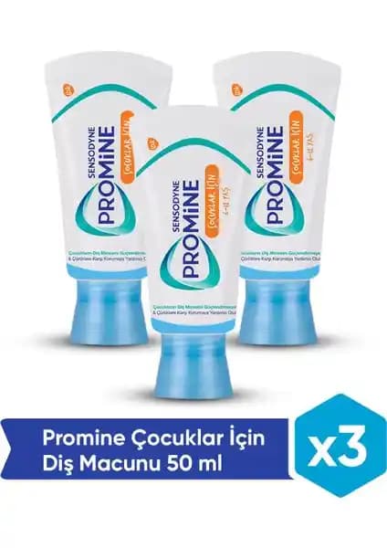 Sensodyne Promine Çocuk Diş Macunu Güçlendirme ve Koruma Özellikleri