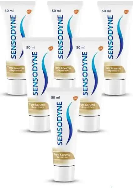 Sensodyne Tam Koruma Beyazlatıcı Diş Macunu: Hassas Dişler İçin Güvenilir ve Etkili Çözüm