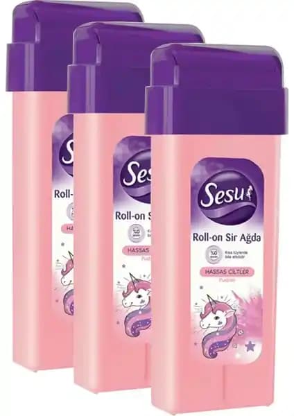 Sesu Roll-On Ağda Unicorn Hassas Ciltler İçin Güvenilir ve Pratik Ağda Çözümü