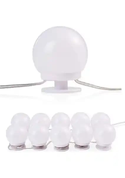 Sge Teknoloji 10 LED Ampul Ayarlanabilir Makaj Aynası Işığı Detaylı İnceleme