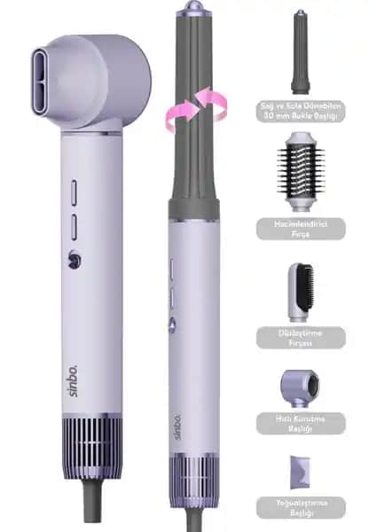 Sinbo Pro Airwrap Compact Uzun Çok Fonksiyonlu Saç Şekillendirme Cihazı İncelemesi