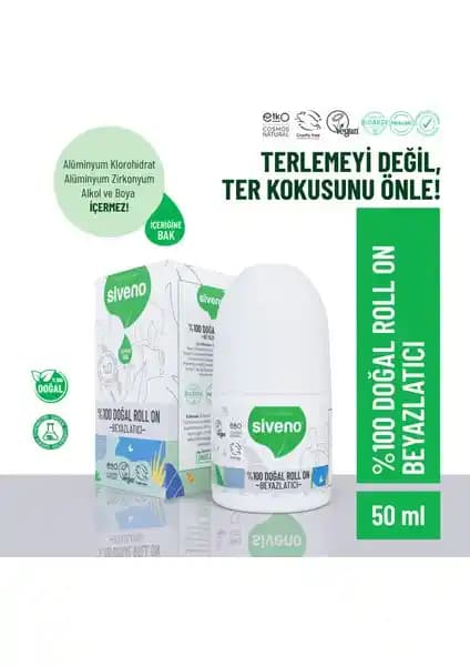 Siveno %100 Doğal Beyazlatıcı ve Deodorant: Günlük Kullanım İçin Güvenilir ve Etkili Çözüm