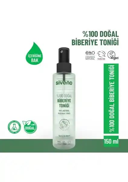 Siveno %100 Doğal Biberiye Suyu ile Saç Sağlığını Güçlendiren Çözüm