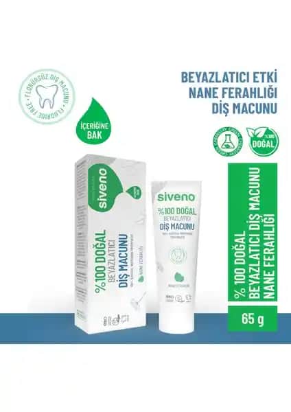 Siveno %100 Doğal Diş Macunu ile Sağlıklı ve Parlak Gülüş İçin Günlük Kullanım Tavsiyesi