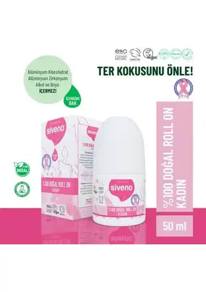 Siveno %100 Doğal Kadın Deodorantı: Güvenilir ve Etkili Kişisel Bakım Ürünü