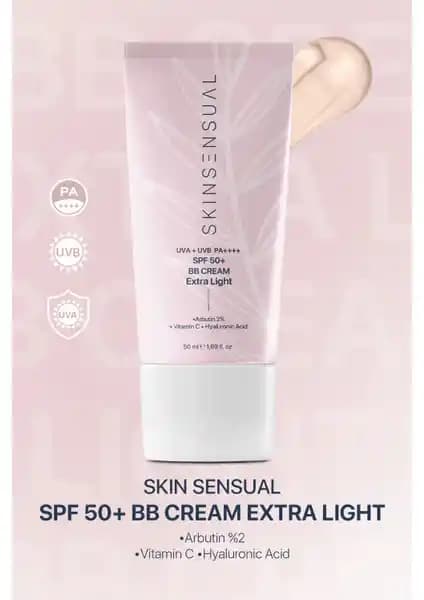Skin Sensual BB Krem Extra Light: Hafif Yapısı ve Yüksek Güneş Koruma Özelliğiyle Cilt Güzelliği