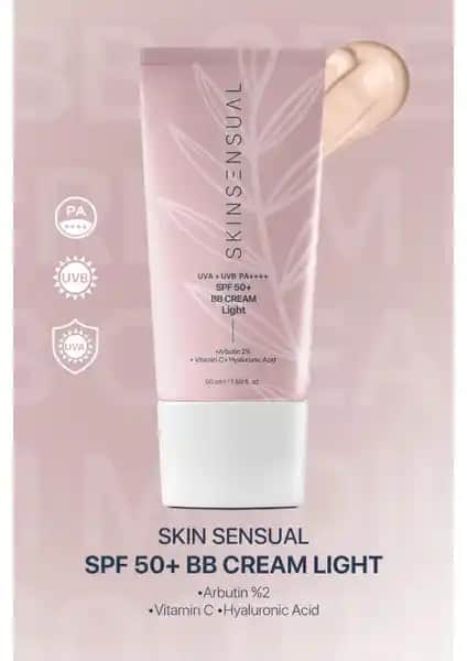 Skin Sensual BB Krem Light: Günlük Kullanım İçin Yüksek Koruma ve Doğal Görünüm Sağlayan Ürün