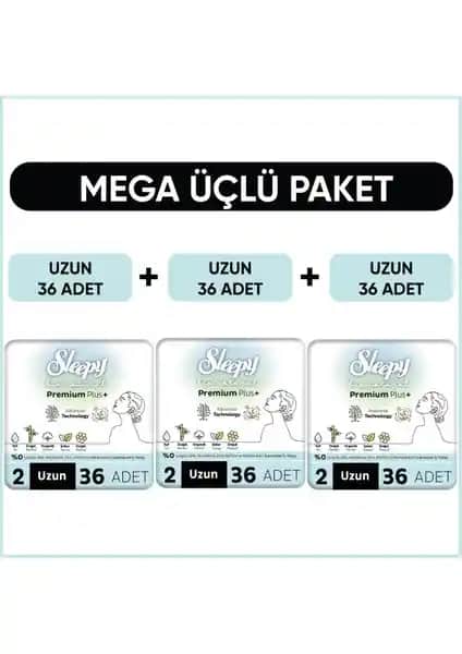 Sleepy Bio Natural Premium Plus Hijyenik Ped: Günlük Koruma ve Konfor İçin Uygun Seçenek