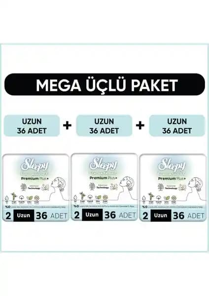 Sleepy Bio Natural Premium Plus Hijyenik Ped: Günlük Koruma ve Konfor İçin Uygun Seçenek