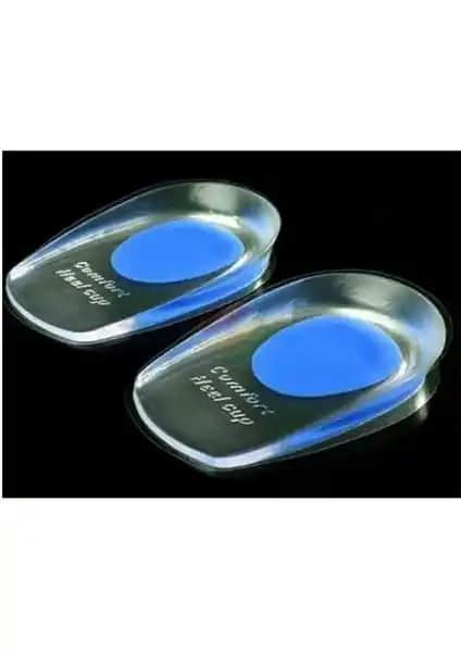 Step Topuk Dikeni Önleyici Ortopedik Tabanlık Mavi Renkli Konfor ve Sağlık İçin Tasarlandı