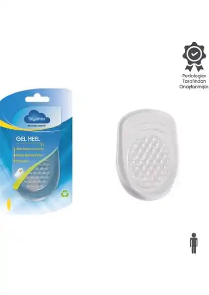 Tabanex Gel Heel Jel Tabanlık Erkekler İçin Ayak Rahatlığı ve Destek Çözümü