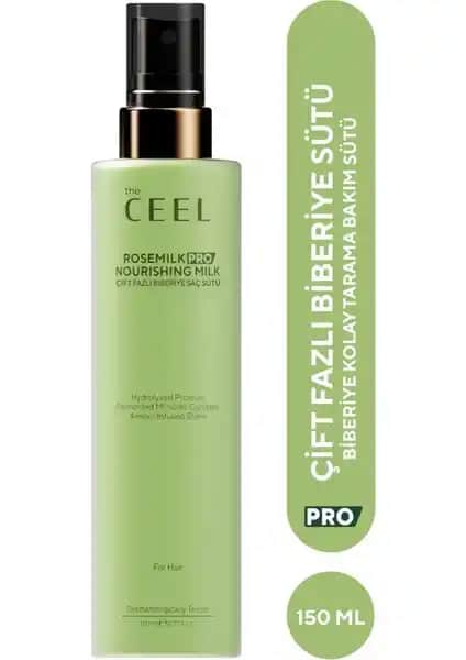 The Ceel Çift Fazlı Biberiye Saç Bakım Sütü: Doğal İçeriklerle Saç Güçlendirme ve Parlaklık
