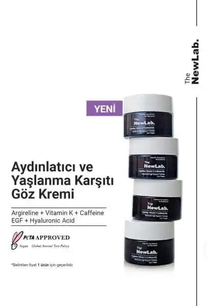 The NewLab Aydınlatıcı Göz Kremi: İnce Çizgiler ve Şişliklere Karşı Modern Çözüm