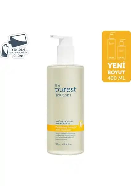 The Purest Solutions Siyah Nokta Karşıtı Temizleme Jeli ile Pürüzsüz ve Temiz Cilt Sağlamak