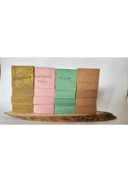 Timarkt Doğal Üretim Sabunu Karışık Kükürt Kantaron Yosun Salyangoz 16'lı set doğallık ve güvenlik odaklı temizlik