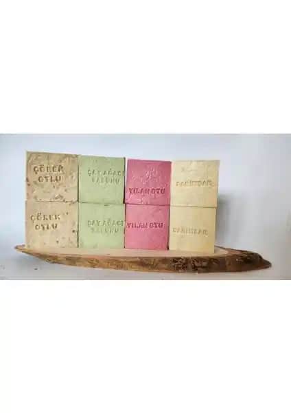 Timarkt Doğal Üretim Sabunu Karışık Seti Çeşitli Bitki Özleriyle Güçlü Temizlik ve Bakım