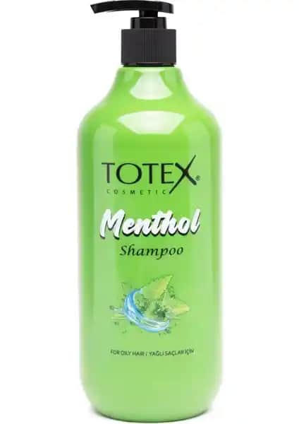 Totex Menthol Şampuan 750 ml - Serinlik ve Ferahlık Sunan Saç Bakım Ürünü