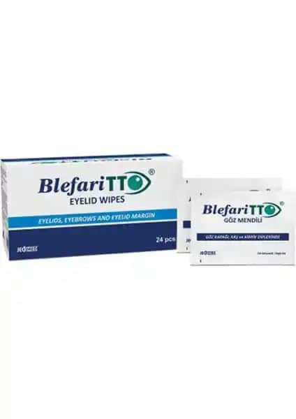 TTO Blepharitto Göz Çevresi Temizleme Mendili: Hassas Ciltler İçin Doğal ve Etkili Bakım Çözümü