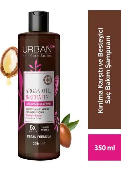 Urban Care Argan Yağı ve Keratin İçerikli Kırılma Karşıtı Saç Şampuanı Ürün Özellikleri ve Faydaları