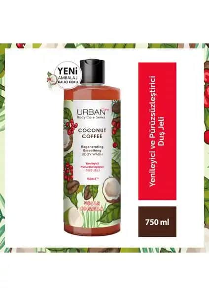 Urban Care Body Series Coconut Coffee Duş Jeli: Doğal ve Ferahlatıcı Temizlik Deneyimi